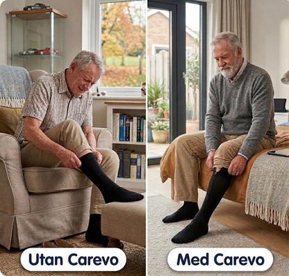 Ceviro – Kompressionsstrumpa med Dragkedja